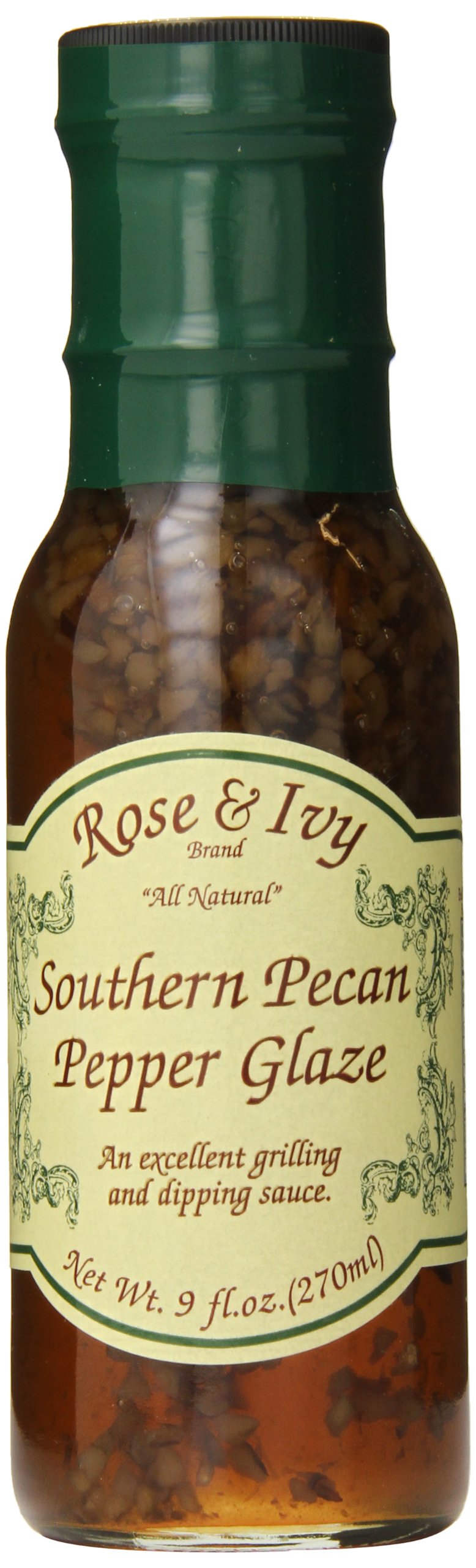 Rose & Ivy Pepper Glaze, Southern Pecan, 9.0 Ounce