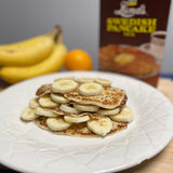 Lund’s Swedish Pancake Mix, Deliciously Thin & Light Pancakes, 12 oz, Traditional Scandinavian Recipe - Easy Mix for Breakfast or Brunch [Pack of 4]