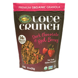 Love Crunch Organic Dark Chocolate & Red Berries Granola, 11.5 oz (Pack of 1), Vegan, Non-GMO, Fair Trade, by Nature's Path