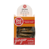 Red Plate Foods Ginger Cookies, 10.5 OZ