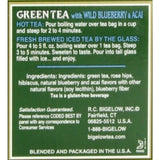 Bigelow Tea Green Tea with Blueberry - Case of 6 - 20 BAG