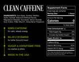 Chew Caffeine Gum, 60mg Per Piece - Mint Rush Flavor, Sugar Free Energy Gum for Late Nights, Early Mornings & Everything In Between, Fast Acting