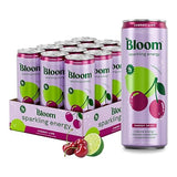 Bloom Nutrition Sparkling Energy Drink - Natural Caffeine, Zero Sugar, 180mg Caffeine - Antioxidant-Rich w/Green Coffee Bean, Green Tea Extract
