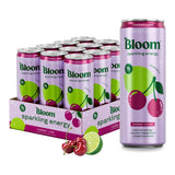 Bloom Nutrition Sparkling Energy Drink - Natural Caffeine, Zero Sugar, 180mg Caffeine - Antioxidant-Rich w/Green Coffee Bean, Green Tea Extract