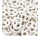 Yogurt Covered Pretzels - 22 Ounce Pack - Vanilla Yogurt Pretzels for Office Bowls, Snacking, and Gifting - Sweet & Salty Snack - Crunchy Holiday