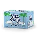 Vita Coco Coconut Water, Pure - Naturally Hydrating Electrolyte Drink - Smart Alternative to Coffee, Soda, and Sports Drinks - Gluten Free - 11.1