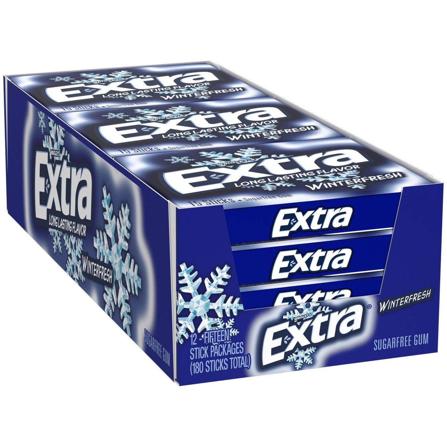Bulk Pack Chewing Gum (Extra Winterfresh, 180 pieces)