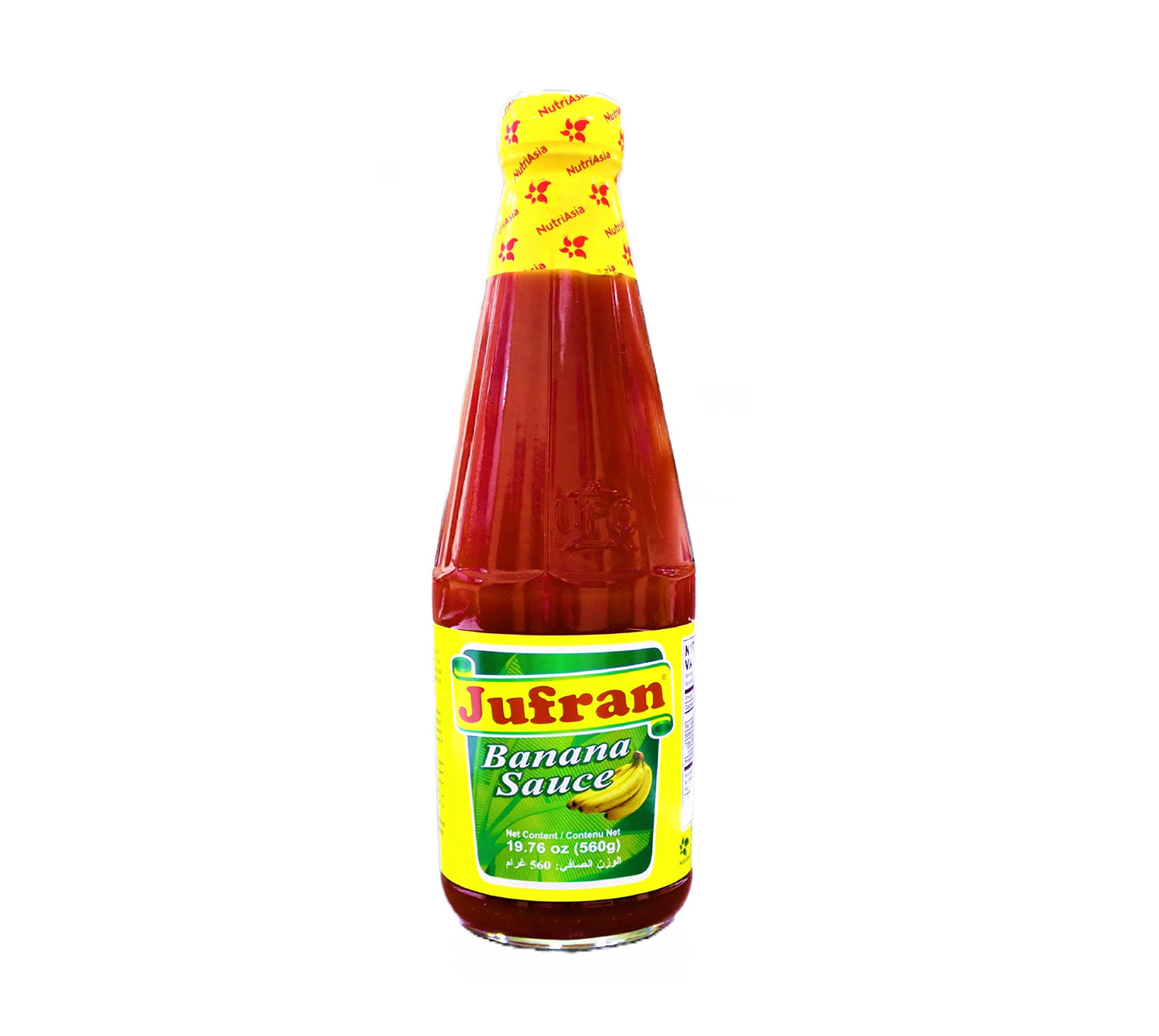 Jufran Banana Sauce, 19.76 Ounce (Pack of 12)