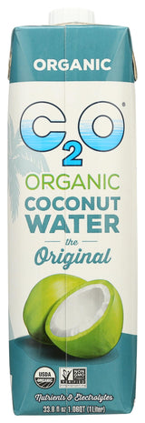 C2O, Water Coconut Organic, 33.8 Fl Oz