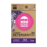 WBM 10-in-1 Laundry Detergent Pods, Fabric Softener with Lavender Extracts, High-Efficiency Laundry Pods with Powerful Stain Lifter Technology - 32