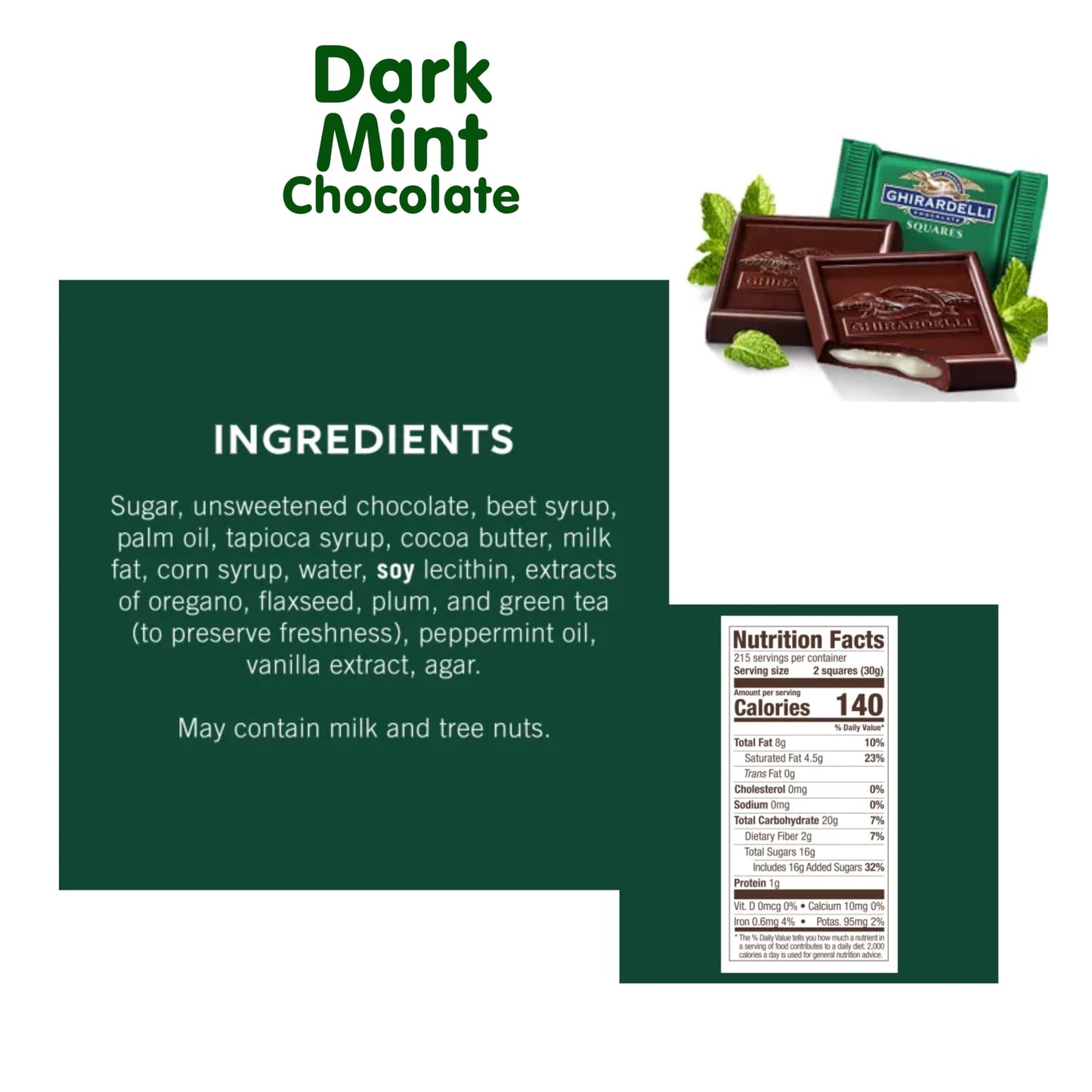 WBB | SMORES KIT STRIP | Individually packaged set : Graham Crackers, Marshmallow, Chocolate | Make delicious smores (100 sets) (Dark Mint Chocolate)