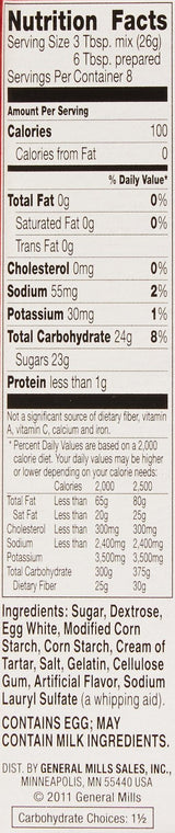 Betty Crocker White Fluffy Box Frosting, 7.2 oz