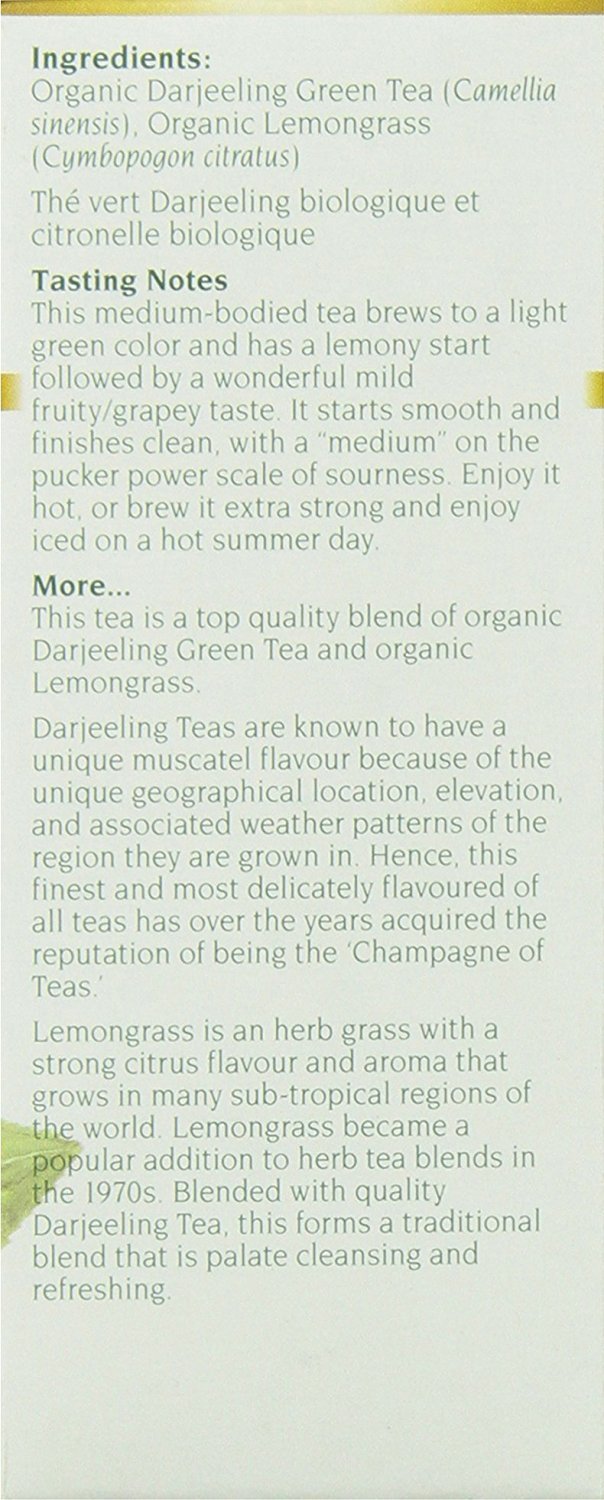 Green Tea Darjeeling with Lemongrass