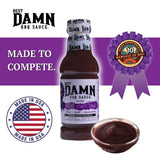 Best Damn BBQ Sauce West Coast Tang Barbecue Sauce BBQ 2-20 oz. Bottles