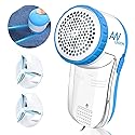 Fabric Shaver Lint Remover, AW union USB Powered Lint Shaver Efficiently Remove Lints from Fabrics, Clothes, Upholstery - 70" Cord - 2 Replacement