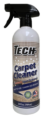 TECH Carpet Cleaner Spray - Instant Spot Remover with No Harsh Chemical (24 Oz)