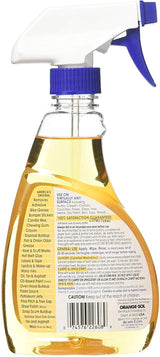 Orange-Sol 22608 Cleaner, Citrus, 12-oz. Spray - Quantity 6