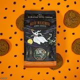 Bones Coffee Company The Nightmare Before Christmas Ruff Weather Flavored Coffee Beans, Medium Roast Ground Coffee Low Acid, Oatmeal Creampie Flavor