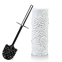 Indecor Home Toilet Brush and Holder Set for Bathroom, Stylish and Durable Cleaning Tool with Modern Design, Compact for Efficient Cleaning