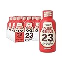 Pure Genius 23g Protein Shot Drink | 100 Calories, No Sugar, No Fat, Whey & Collagen, Gluten Free, Keto Friendly, No Artificial Flavors or Sweeteners