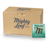 Mighty Leaf Spring Jasmine Green Tea - Premium - Foil Wrapped for Freshn - 100 Count Tea Pouches - Premium Green Tea with Rich Flavor - Individually
