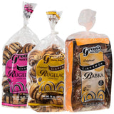 Green's Bakery Babka & Rugelach Value Pack, 3 Pack (1) 24oz Cinnamon Babka, (1) 14oz Cinnamon Rugelach, (1) 14oz Chocolate Rugelach, Fresh