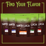 Santa Lucia Coffee - Nicaraguan Estate Decaf Roast - Low Acid, 91 Point, SHG, Small Batch Roasted, Farm Direct, 100% Single-Origin Whole Bean, 1 Bag