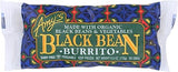 Amy's Frozen Black Bean Burrito, Vegan, Made with Organic Beans and Vegetables, 6.0 Ounce