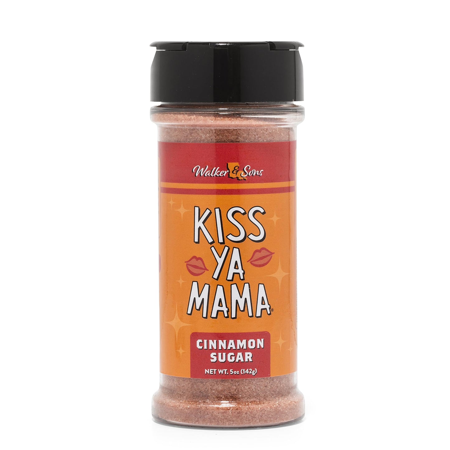 Kiss Ya Mama Cinnamon Sugar Seasoning, No MSG and Kosher, 5oz Single Bottle