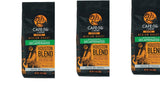 3 Pack H-E-B Cafe Olé Houston Blend Decaf Ground Coffee Medium Roast with free Russel Stover candy