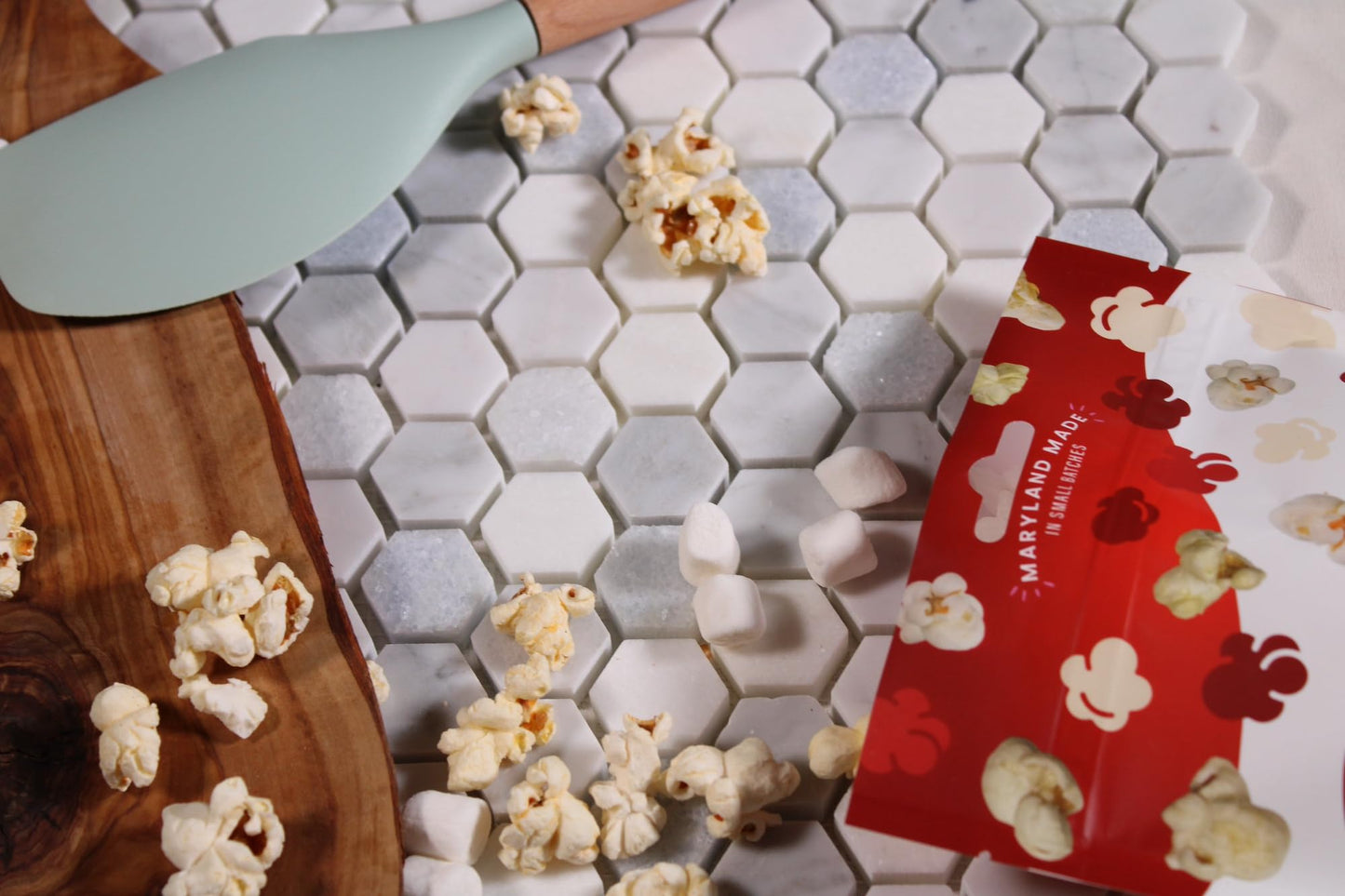 Popped! Republic Movie Theater Butter Flavored, Vegan, Gluten Free, Popcorn. 2.2 oz Bags (approx 6 cups per ouch) Pack of 6