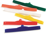 SPARTA 4156705 Plastic Floor Squeegee, Shower Squeegee With Double Foam For Window, Glass, Shower Door, Floor, Windshield, 18 Inches, Red, (Pack of 6)