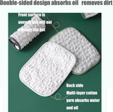 Fuiyuqa Multipurpose Wire Dishwashing Rags for Wet and Dry, Reusable Wire Miracle Cleaning Cloths, Round Wire Washing Cloth, Non Scratch Wire