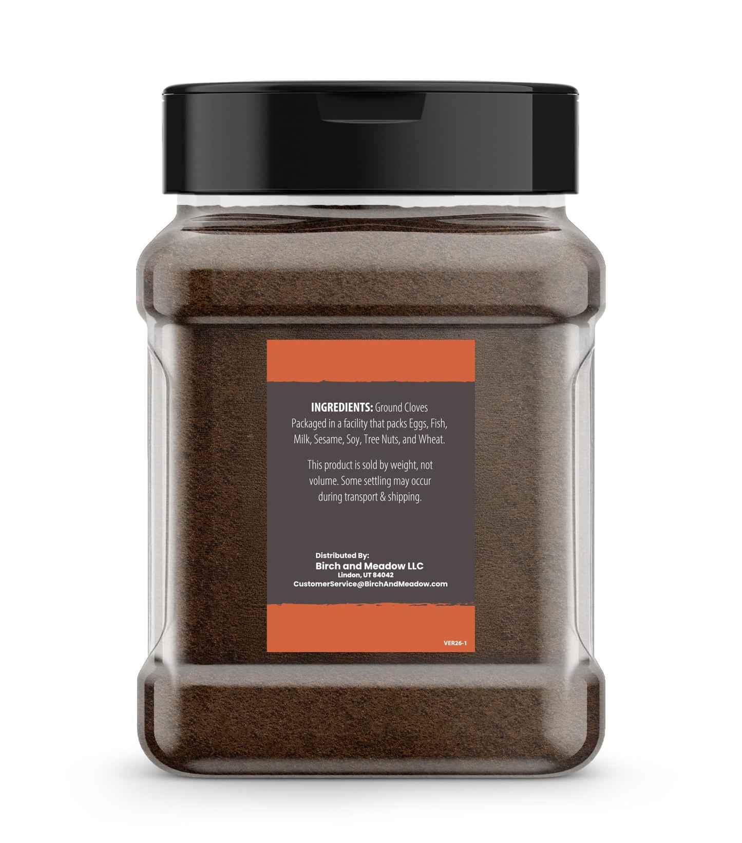 Birch & Meadow Ground Cloves, 7.6 oz, Rubs & Blends, Sweet & Savory
