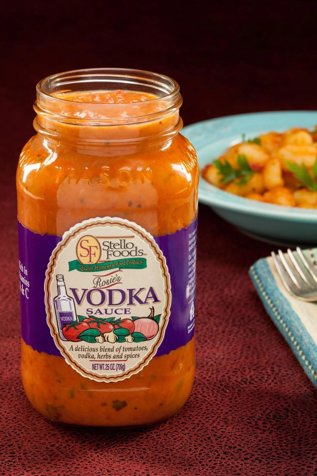 Stello Foods - Rosie's Vodka Spaghetti Sauce 25 oz