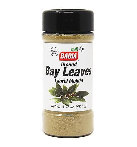 Badia Ground Bay Leaves, 1.75 oz - Aromatic Ground Herb for Soups, Stews, and Marinades