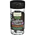 Frontier Co-op Organic Saffron Threads, 0.5 grams - Pungent, Delicate Flavor for Cooking