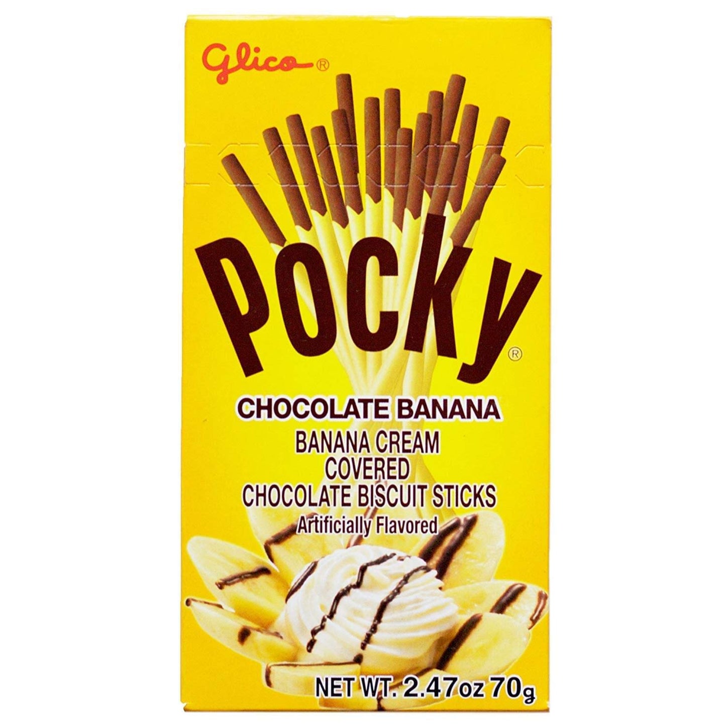 Chocolate Banana Pocky (Banana)