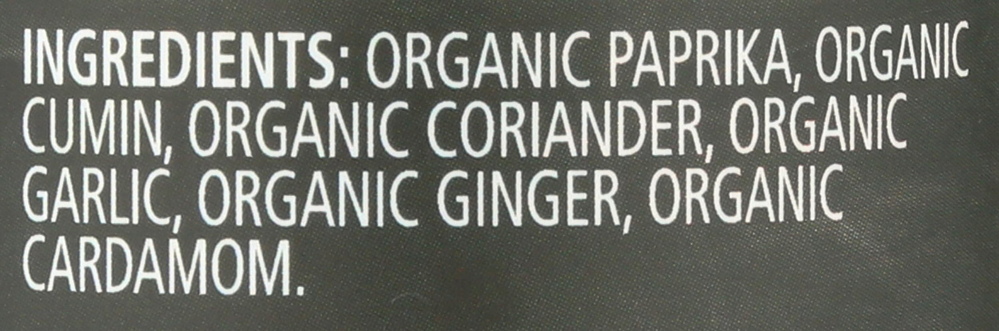 Frontier Co-op Organic Tandoori Masala Seasoning, Paprika, Cumin, Coriander, Garlic, Ginger, Cardamom Spice Blend | 1.8 Ounce (Pack of 1)