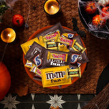 M&M'S, SNICKERS, TWIX & MILKY WAY Milk Chocolate Halloween Candy Variety Pack, 200 Ct Bulk Assorted Chocolate Candy Variety Pack