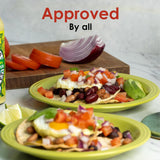 Dave’s Gourmet Creamy Roasted Jalapeno Hot Sauce - Moderately Spicy & Creamy Jalapeno Sauce - Green Hot Sauce for Tacos, Dips & Marinades - Vegan