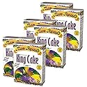 Mam Papaul's Mardi Gras King Cake Mix, 28.5 oz (Pack of 6)
