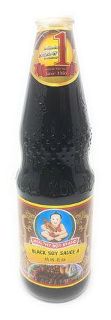 Healthy Boy Black Soy Sauce 34oz Imported from Thailand