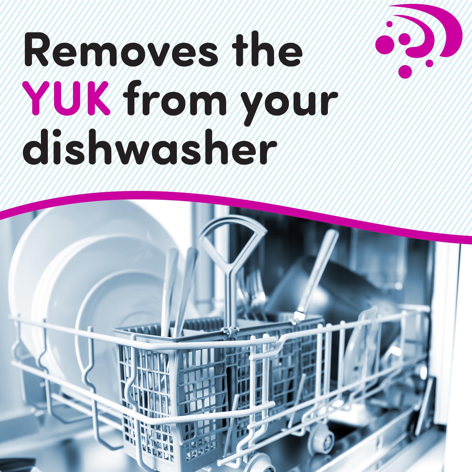 Oh Yuk Dishwasher Cleaner, Descaler, And Deodorizer - Removes Grease, Odors, And Buildup - Natural Orange Scent - Septic Safe Formula For A Fresh