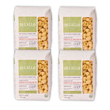 DeLallo Organic Shellbow Pasta, Unique Shell Shape, Vegan, Kosher, Non-GMO, Made in Italy with 100% Durum Wheat Semolina, Bronze Cut, 16 oz Bag, (4