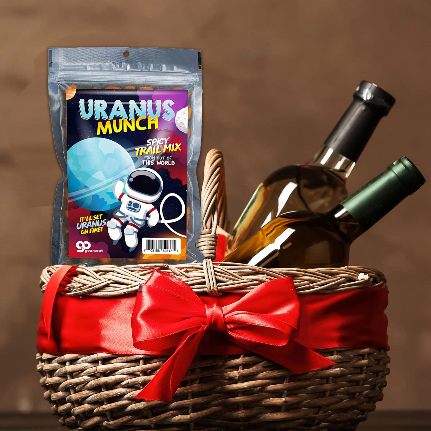Uranus Munch Premium Spicy Trail Mix - Funny Food Gifts for Teens - Made in America