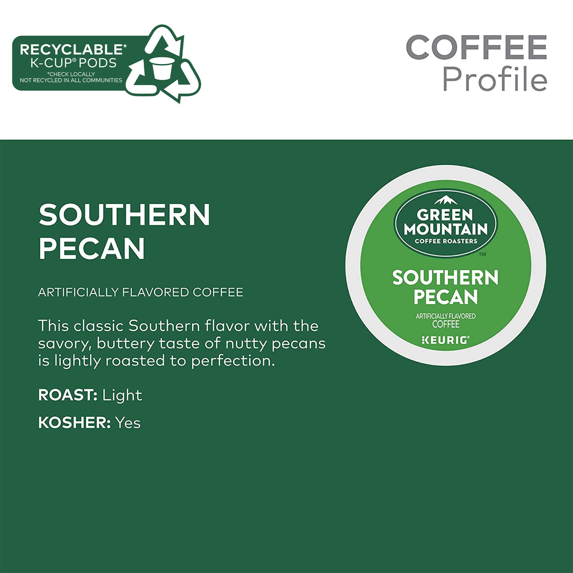 Green Mountain 192 Ct K Cups of Southern Pecan Coffee
