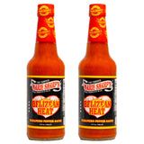 Marie Sharp’s Belizean Heat Habanero Pepper Sauce, 10 oz | Extra Hot Gourmet Hot Sauce from Belize | All-Natural, No Artificial Preservatives | Bold