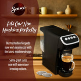Senseo Extra Strong - (Pack) - Dark Roast with Intense & Bold Flav Coffee Pods - 48 Count - Single-Serve Coffee Pads with Rich Crema - Compatible