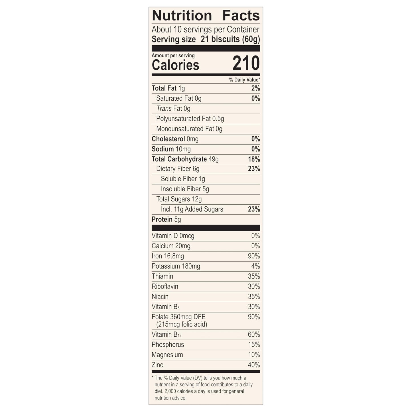 Mom's Best Blueberry Wheatfuls Shredded Wheat Cereal, Made with Whole Grain, No Artificial Flavors or Preservatives, 22 oz Box